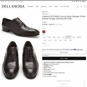 Caporicci | Shoes | New 779 Caporicci Abrasivato 9 M Italian  display picture 2